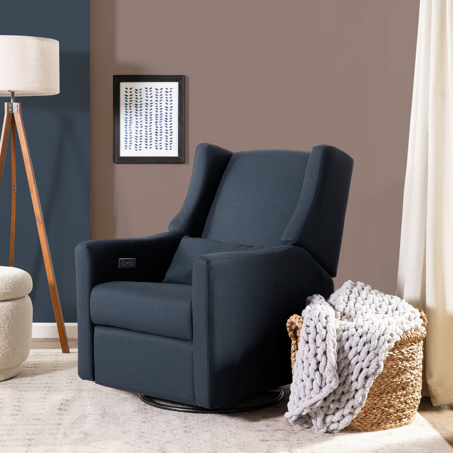 Baby Letto | Kiwi Electric Recliner/Swivel Glider in Eco-Performance Fabric with USB