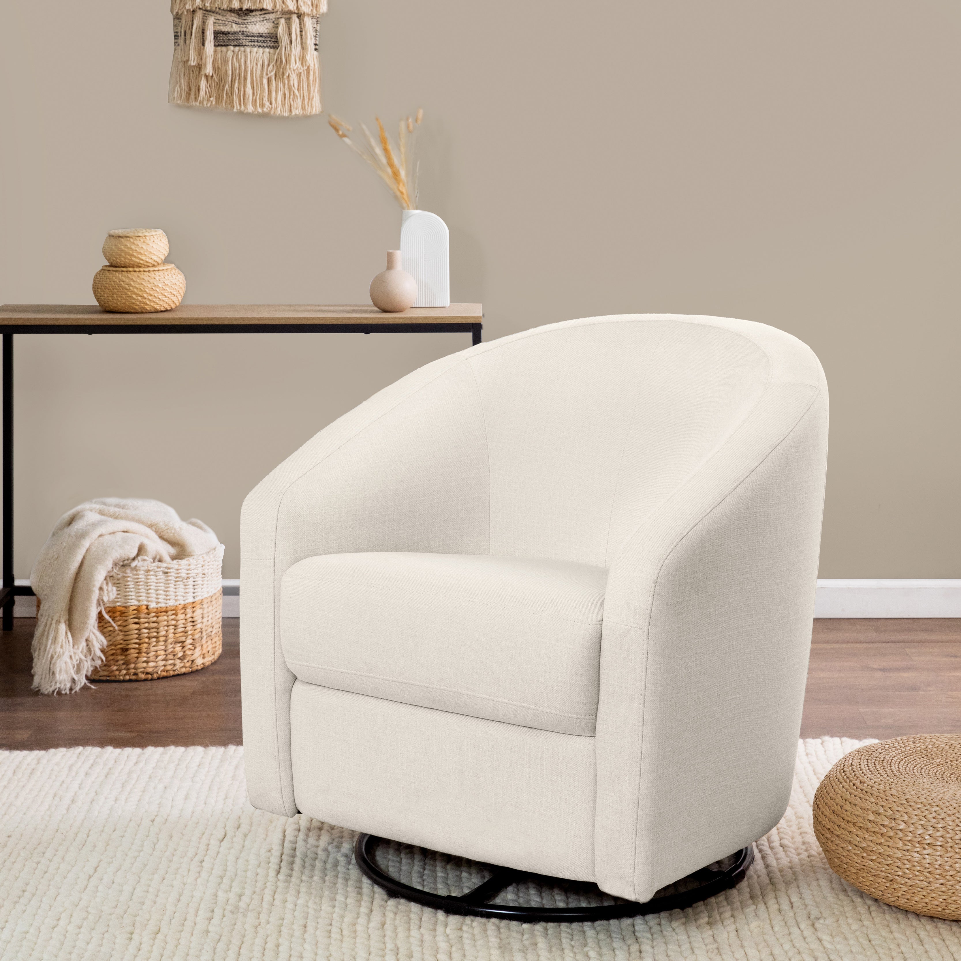 Baby Letto | Madison Swivel Glider in Performance Eco-Twill