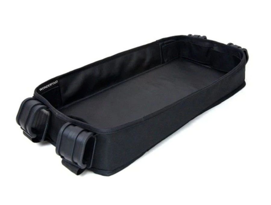 Wonderfold | Double Sided Snack/Activity Tray with 2 Cup Holders