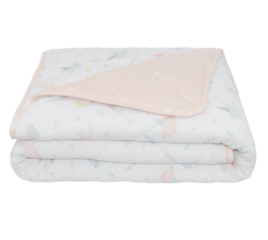 Living Textiles | Baby Comforter | Ava Birds