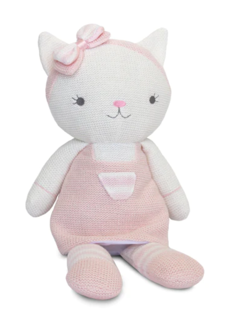 Living Textiles | Knitted Plush Toy | Ava Cat