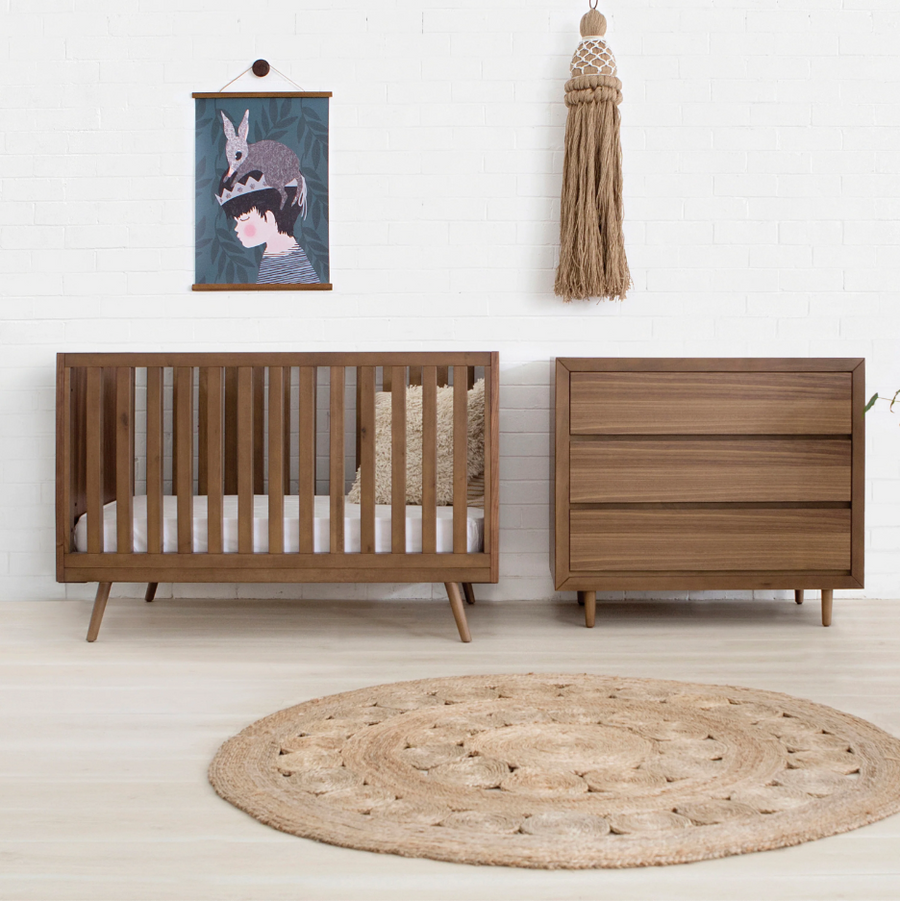 Baby Letto | Nifty 3-in-1 Convertible Crib