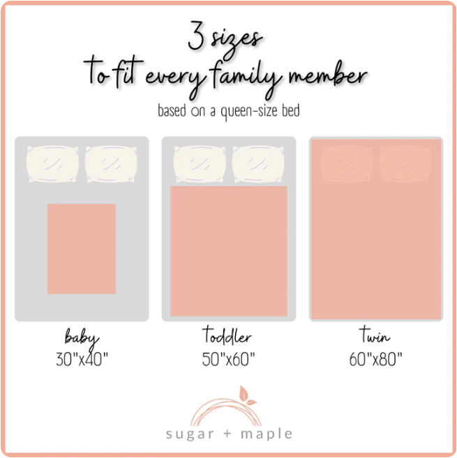 Sugar + Maple | Plush Minky | Peach Peony Blooms