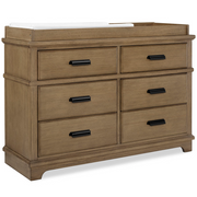 Simmons | Asher 6 Drawer Dresser with Changing Top