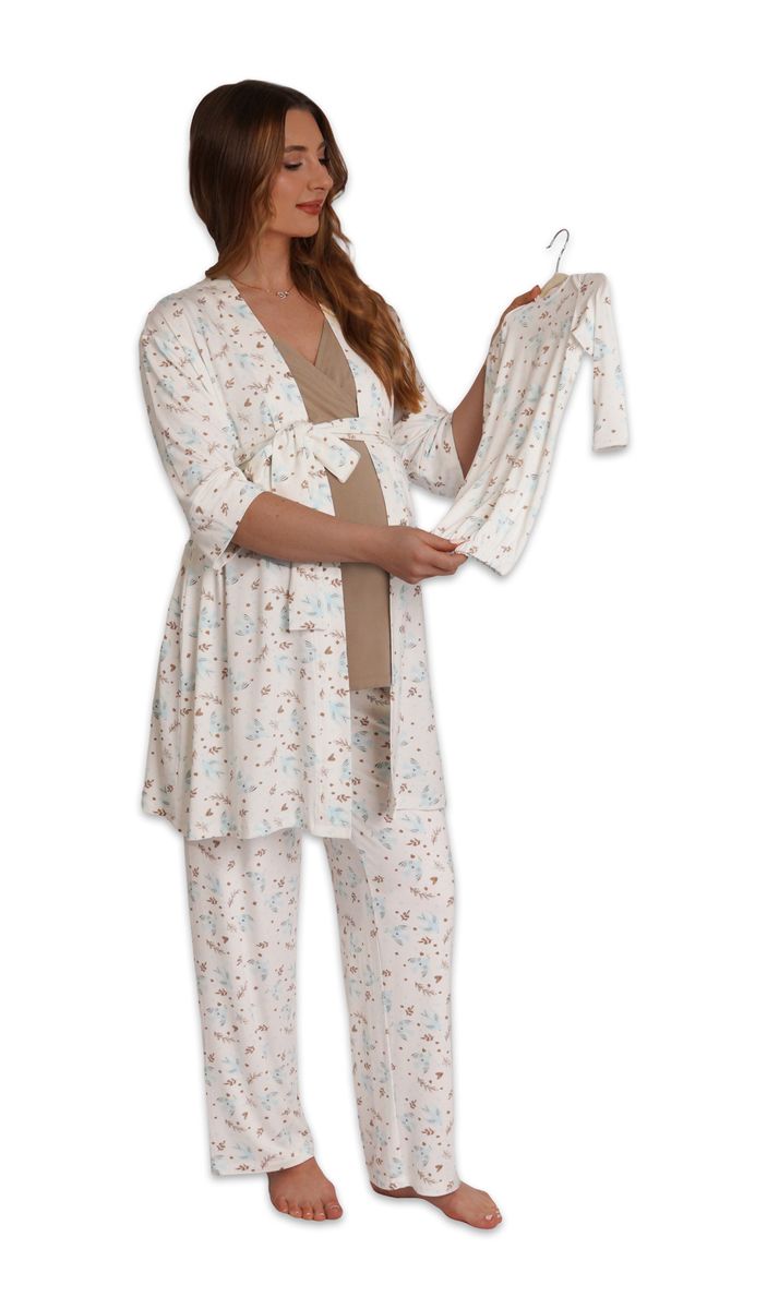 Everly Grey | 5-Piece Pajama Set | Nest