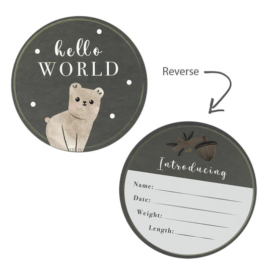 Living Textiles | Hello World Gift Set | Forest Retreat