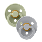 BIBS | Colour Pacifiers 2 Pack - Sage/Cloud