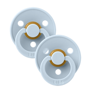 BIBS | Colour Pacifiers 2 Pack - Baby Blue