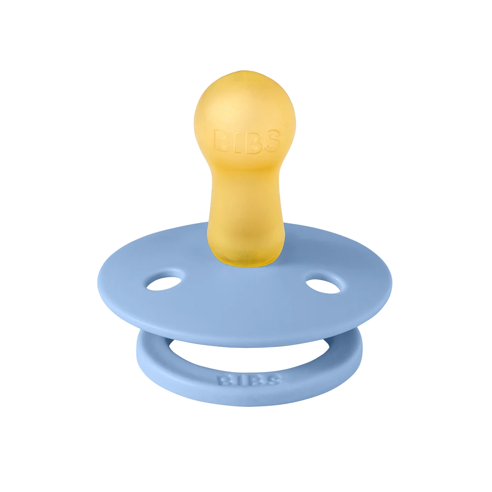 BIBS | Colour Pacifiers 2 Pack - Sky Blue/Baby Blue