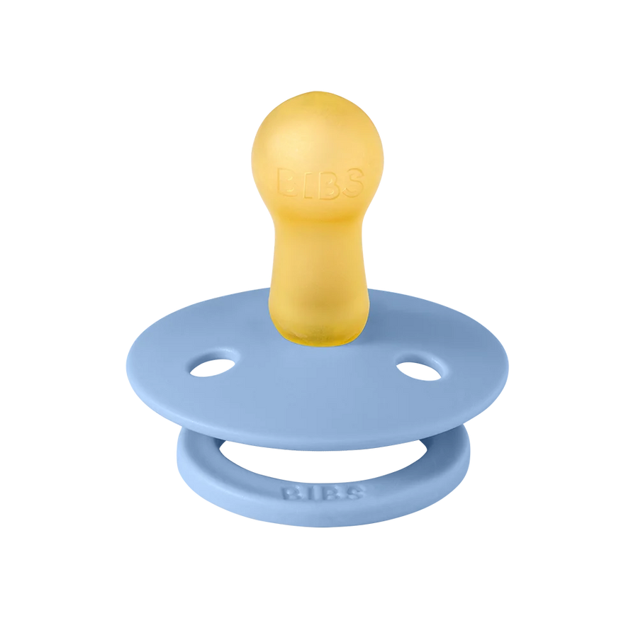 BIBS | Colour Pacifiers 2 Pack - Sky Blue/Baby Blue