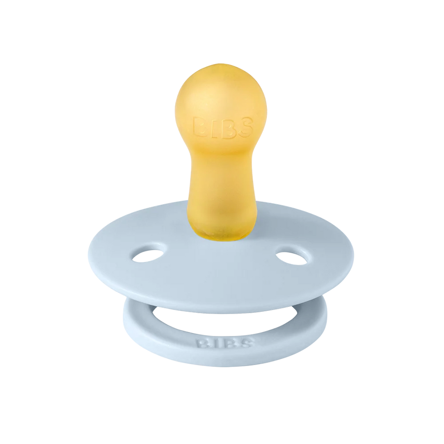 BIBS | Colour Pacifiers 2 Pack - Iron/Baby Blue