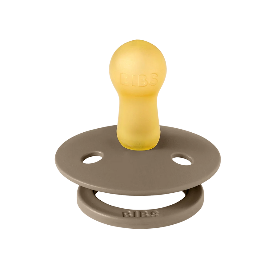 BIBS | Colour Pacifiers 2 Pack - Ivory/Dark Oak
