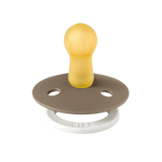 BIBS | Colour GLOW Pacifiers 2 Pack - Vanilla/Dark Oak