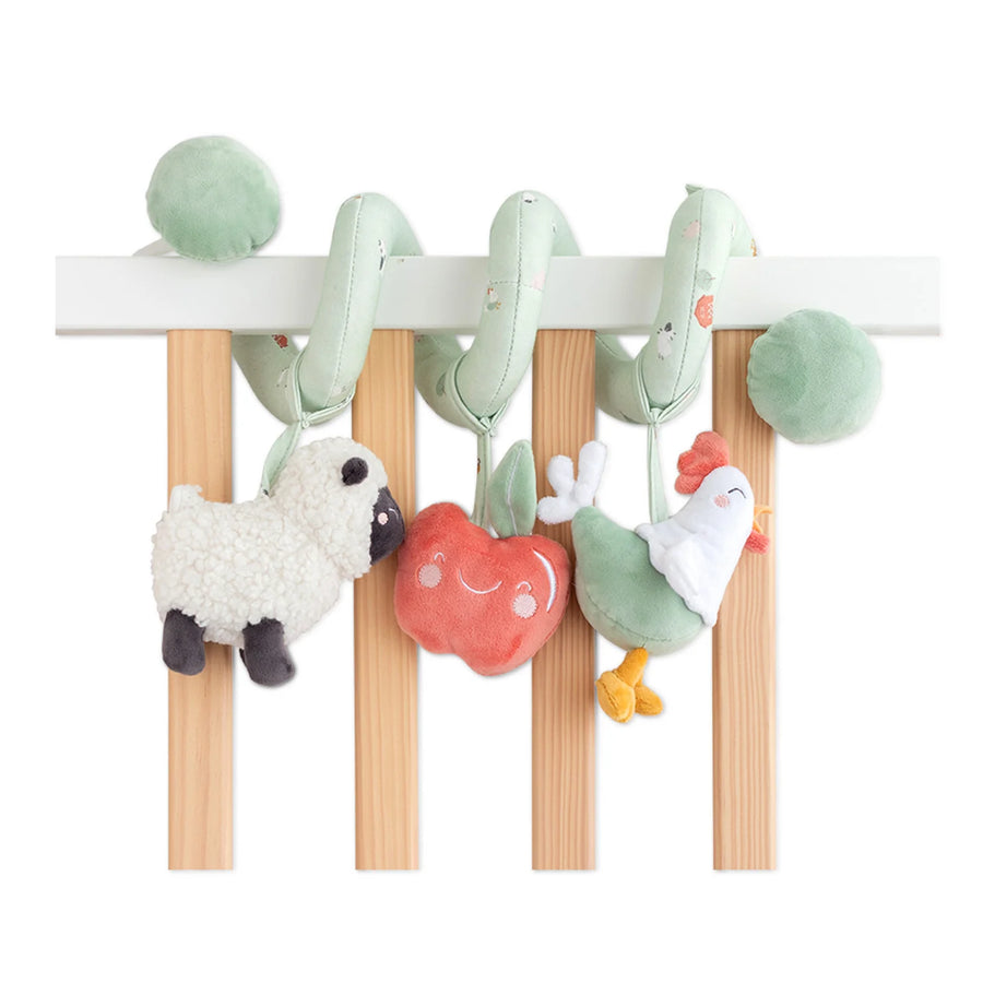 Saro | Funny Farm Rattle Spiral