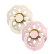 BIBS | Boheme Pacifiers 2 Pack - Ivory/Blossom