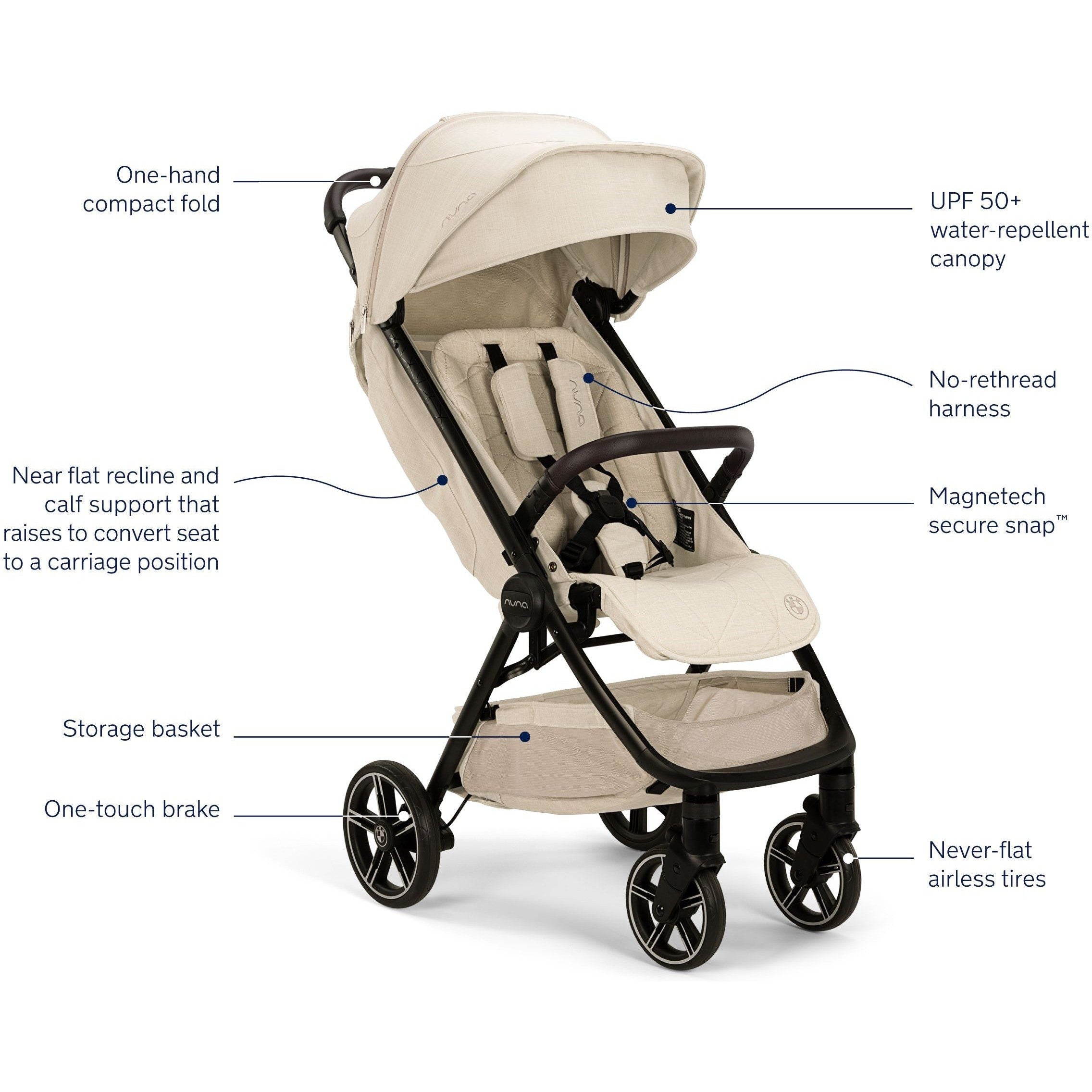 | x BMW TRVL LX Stroller + Carry Bag