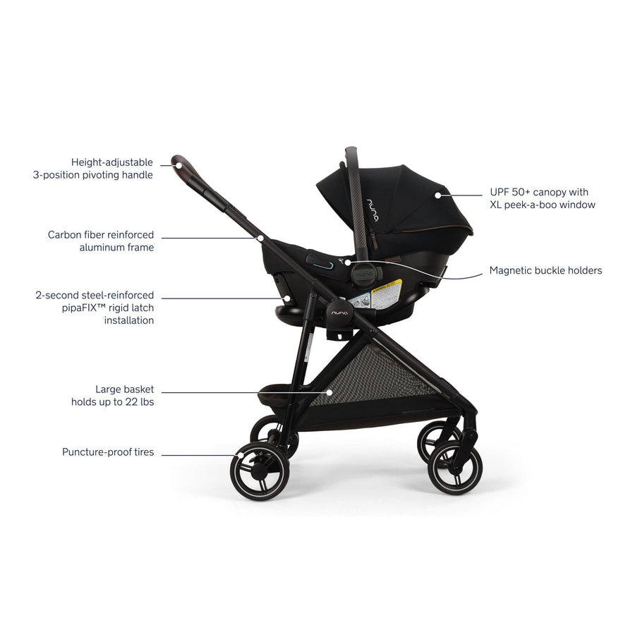 Nuna Pipa Urbn FLEX System Stroller + Car Seat