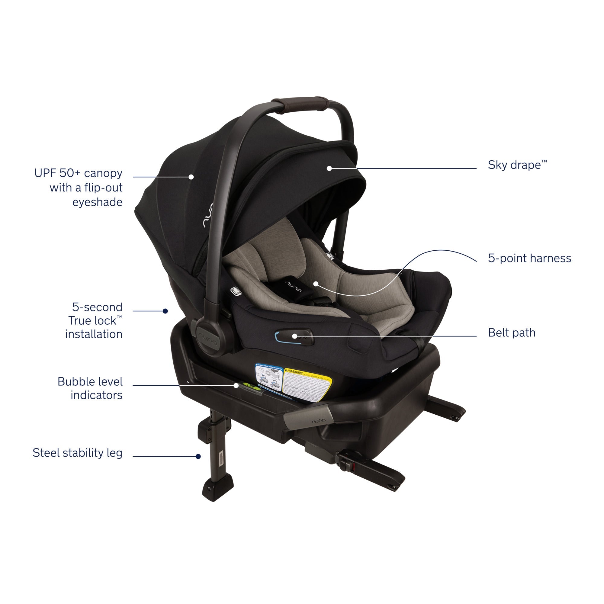 Nuna | PIPA Aire Infant Car Seat + Pipa Series Base