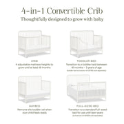 Namesake Liberty 4-in-1 Convertible Spindle Crib