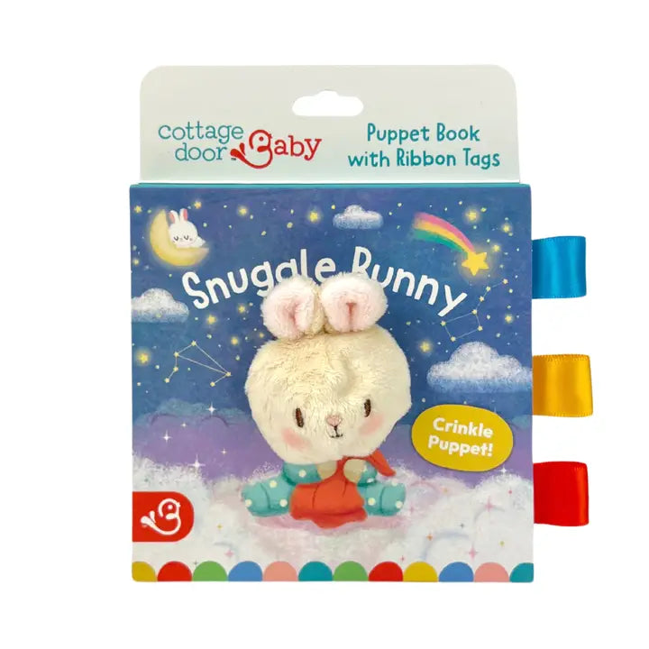 Cottage Door Press | Snuggle Bunny Crinkle Puppet Book
