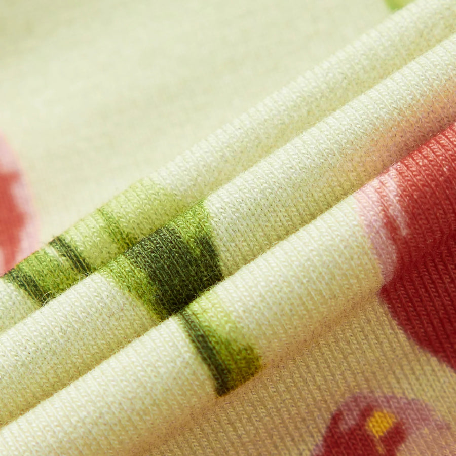 Milkbarn | Tulip Luxe Stretch Footed Romper