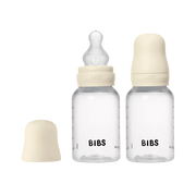 BIBS | 5oz BPA-Free Plastic Baby Bottle 2-Pack