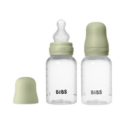 BIBS | 5oz BPA-Free Plastic Baby Bottle 2-Pack