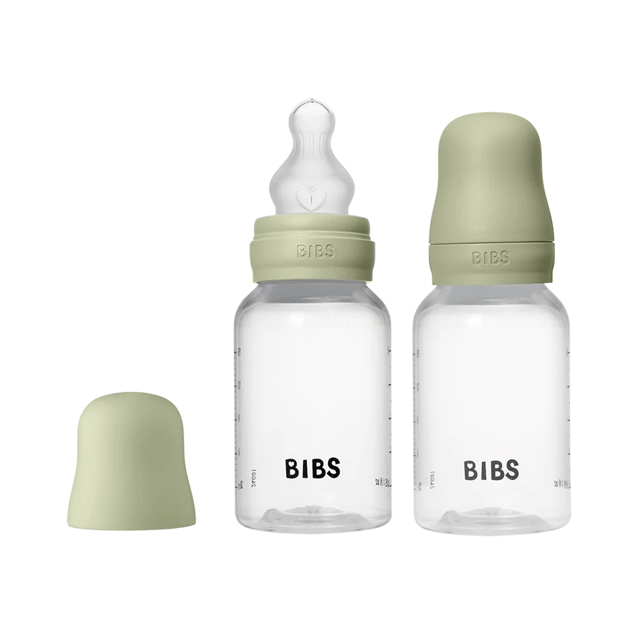 BIBS | 5oz BPA-Free Plastic Baby Bottle 2-Pack
