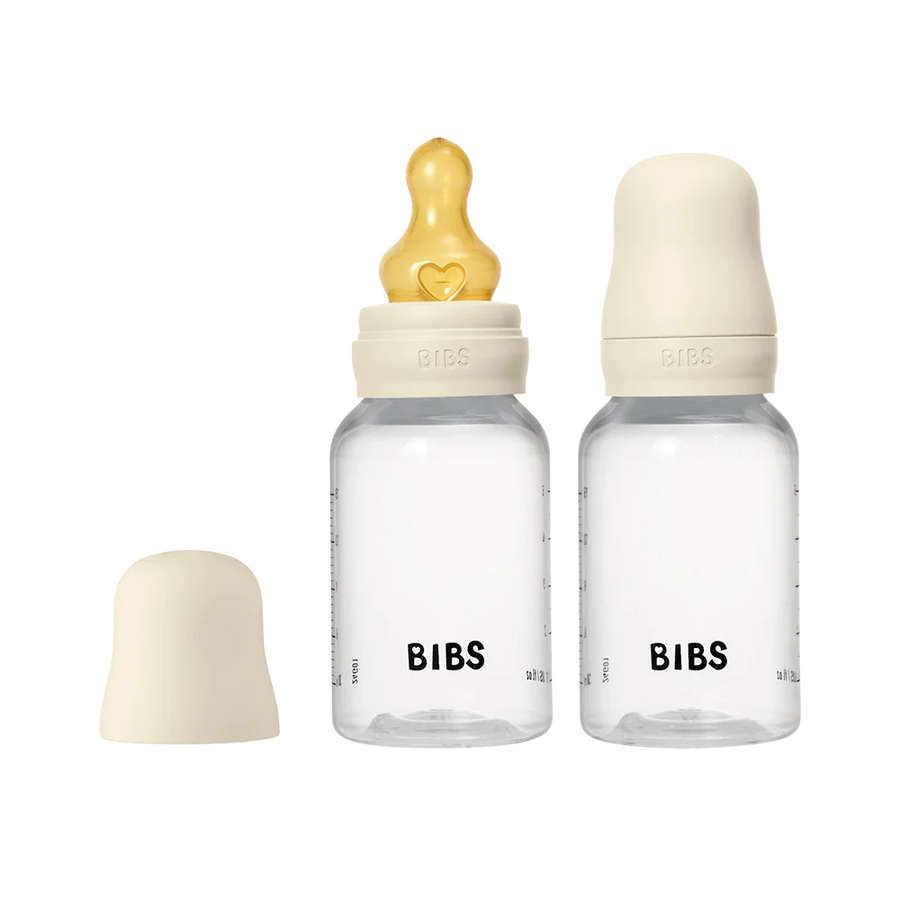 BIBS | 5oz BPA-Free Plastic Baby Bottle 2-Pack