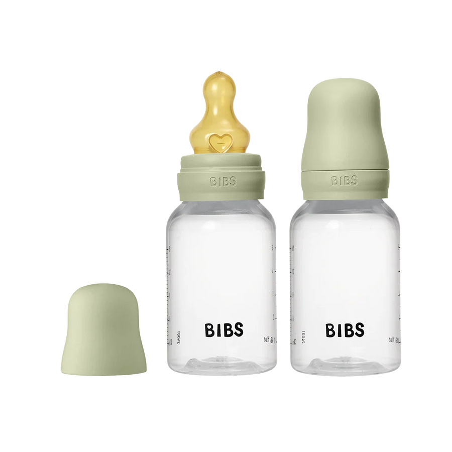 BIBS | 5oz BPA-Free Plastic Baby Bottle 2-Pack
