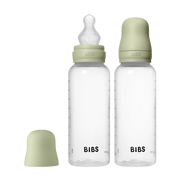 BIBS | 9oz BPA-Free Plastic Baby Bottle 2-Pack