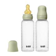 BIBS | 9oz BPA-Free Plastic Baby Bottle 2-Pack