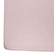 Living Textiles | 100% Premium Cotton Jersey Crib Sheet - Pink flower