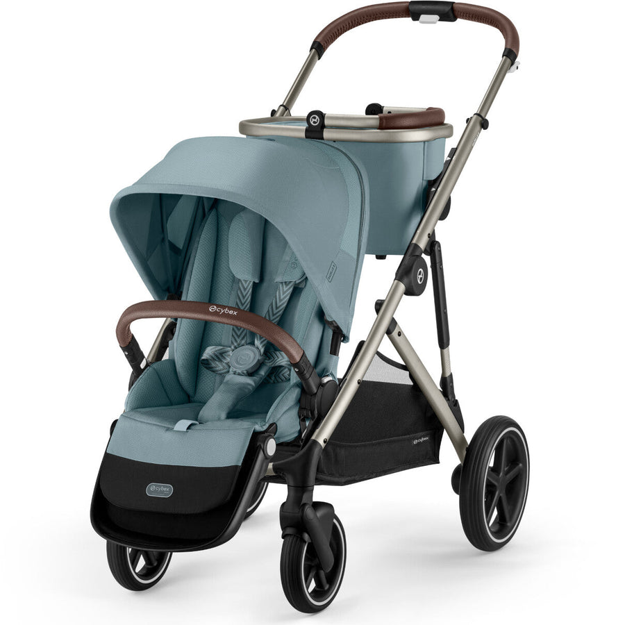 cybex gazelle s 2021 Cybex Gazelle S Stroller Stone Grey/ Silver Frame