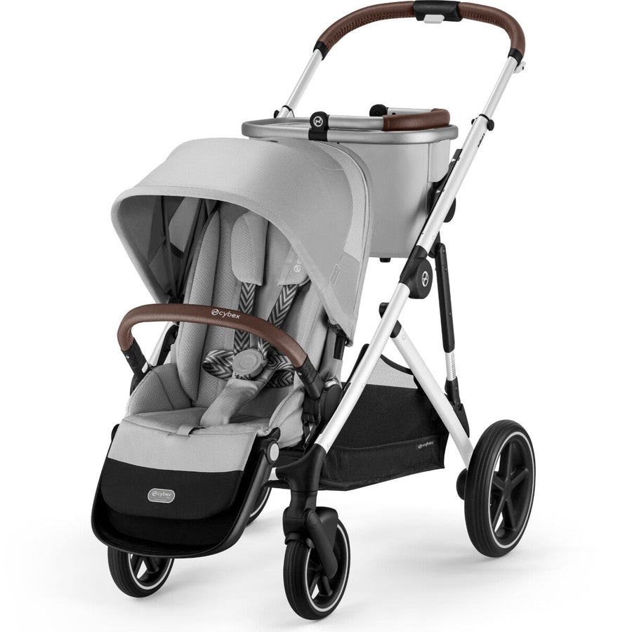 cybex gazelle second seat soho grey Cybex Gazelle S Stroller Stone Grey/ Silver Frame