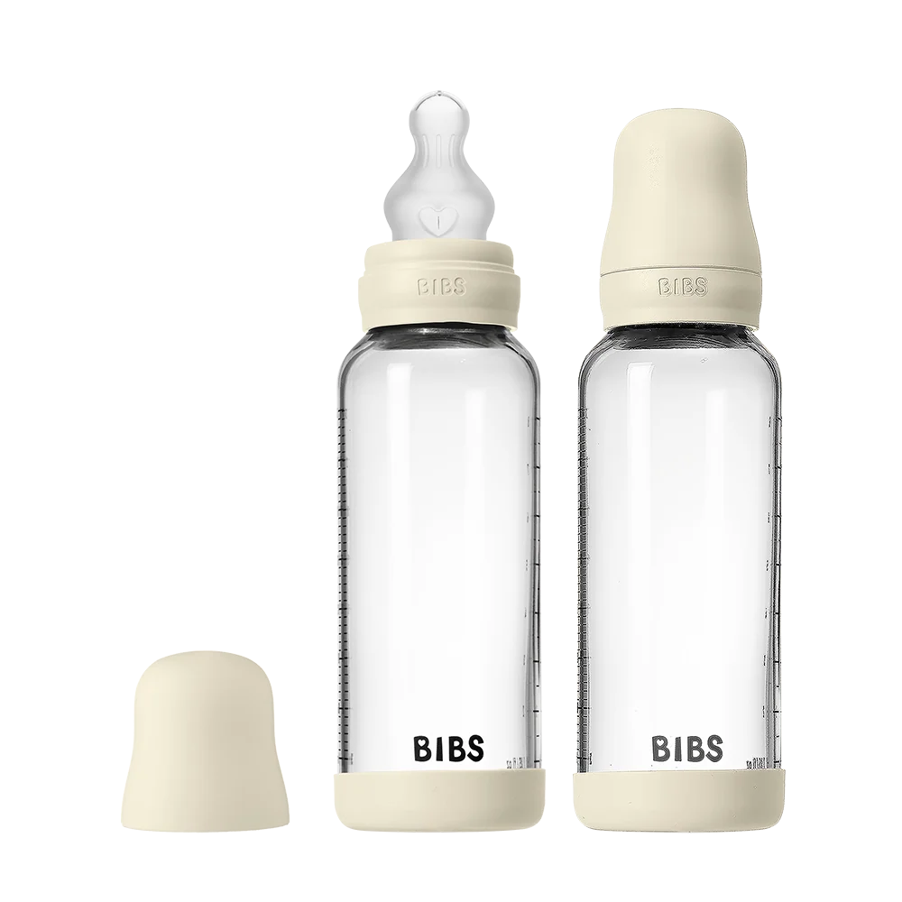 BIBS | 8oz Glass Baby Bottle 2-Pack