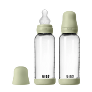 BIBS | 8oz Glass Baby Bottle 2-Pack