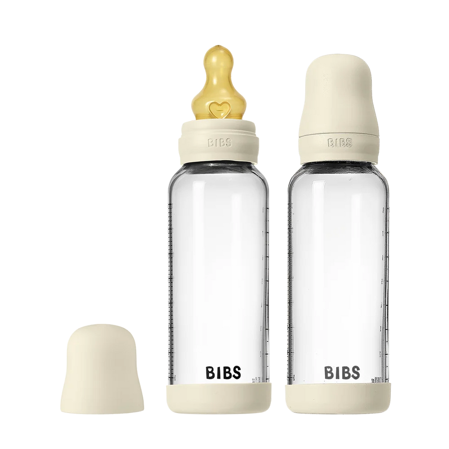 BIBS | 8oz Glass Baby Bottle 2-Pack