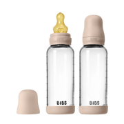 BIBS | 8oz Glass Baby Bottle 2-Pack