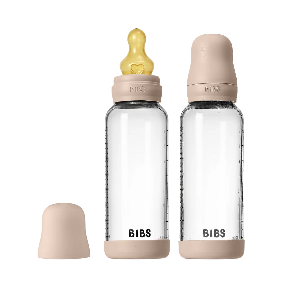 BIBS | 8oz Glass Baby Bottle 2-Pack