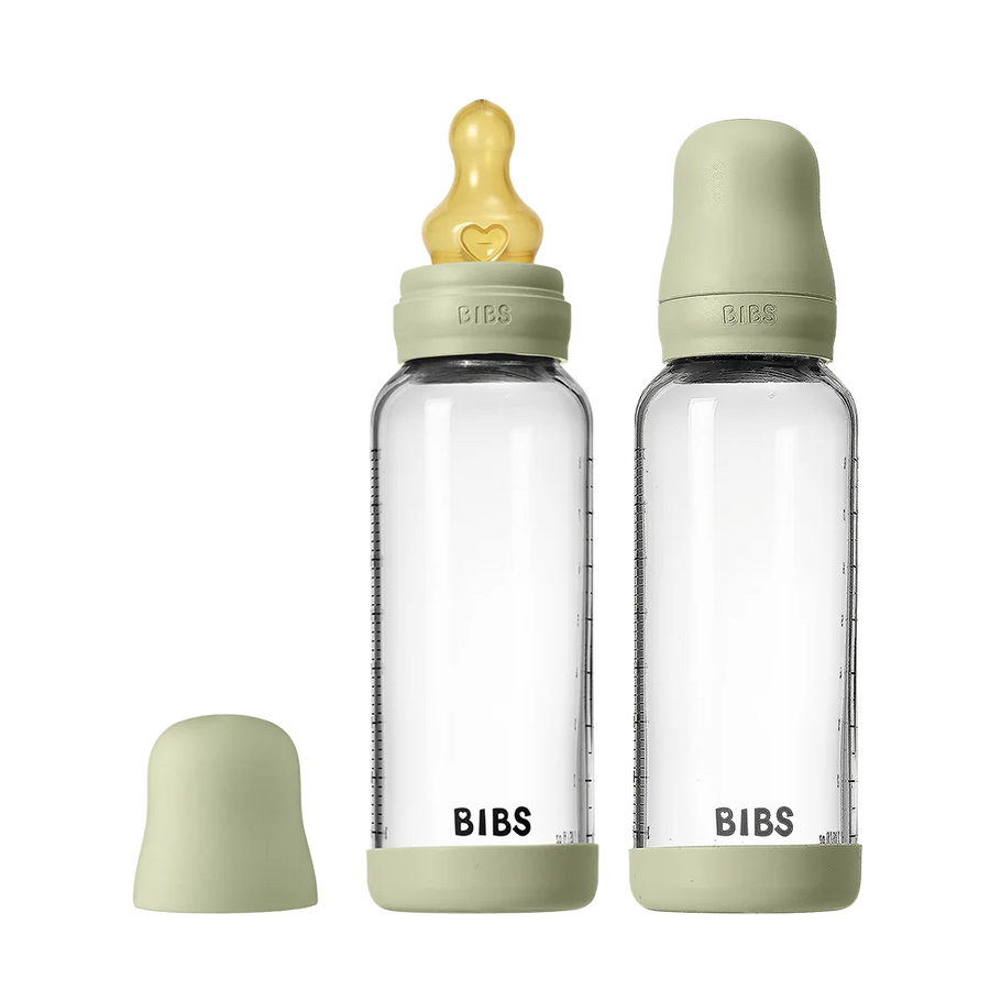 BIBS | 8oz Glass Baby Bottle 2-Pack