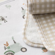Living Textiles | 5pc 100% Cotton Bath Gift Set | Tractor Ride