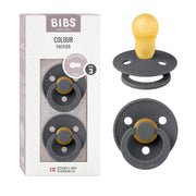 BIBS | Colour Pacifiers 2 Pack - Iron