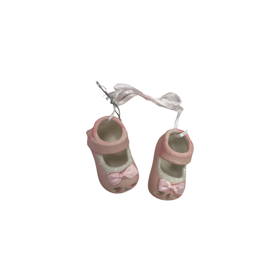 Baby Ganz | Pink Slipper Ornaments