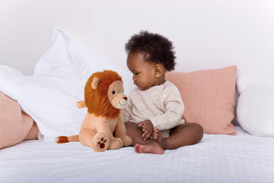 Cloud.b | White Noise Soothing Plush | Lewis Lion (Smart Sensor)