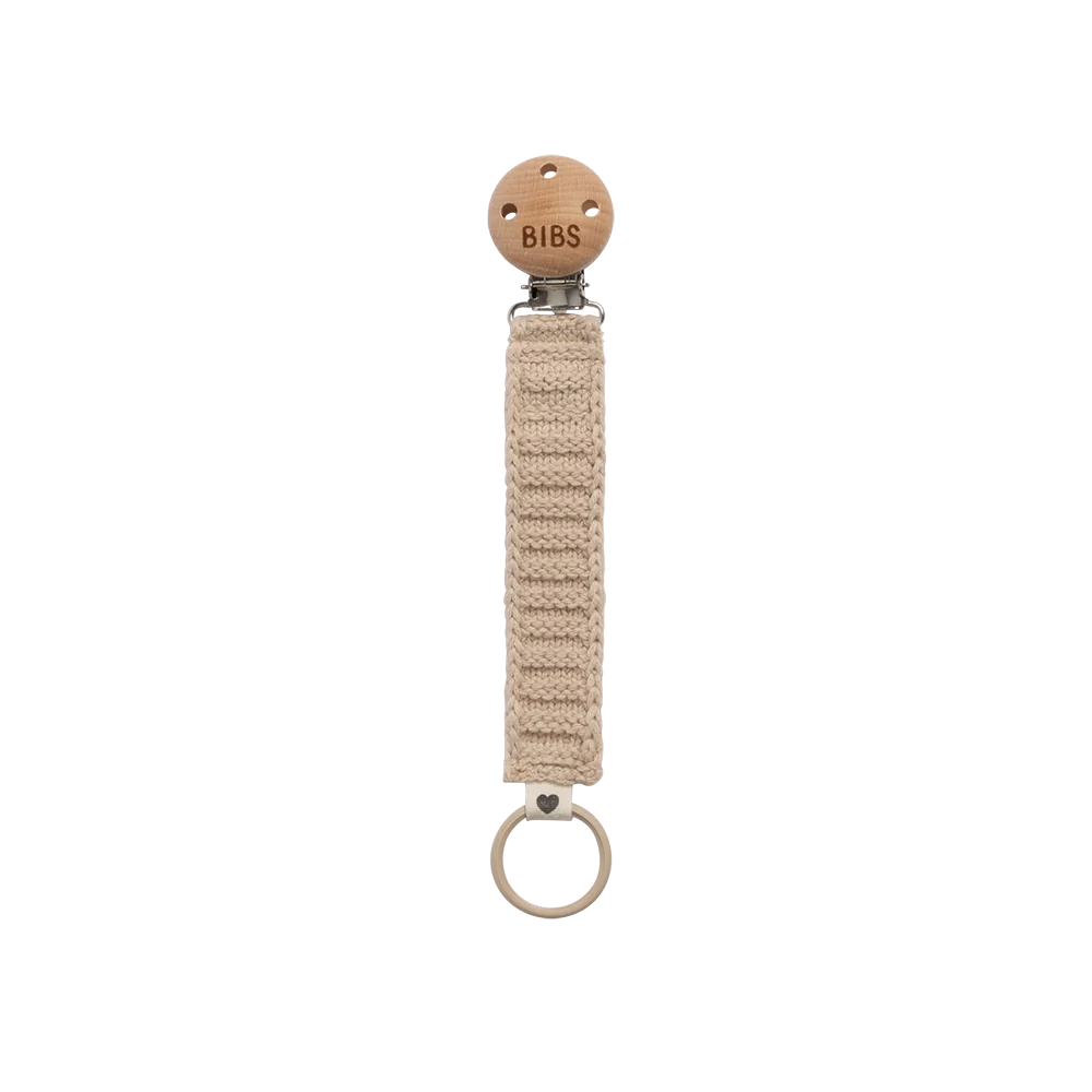 BIBS | Knitted Pacifier Clip