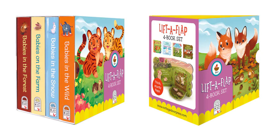 Cottage Door Press | Animal Baby 4 Book Set