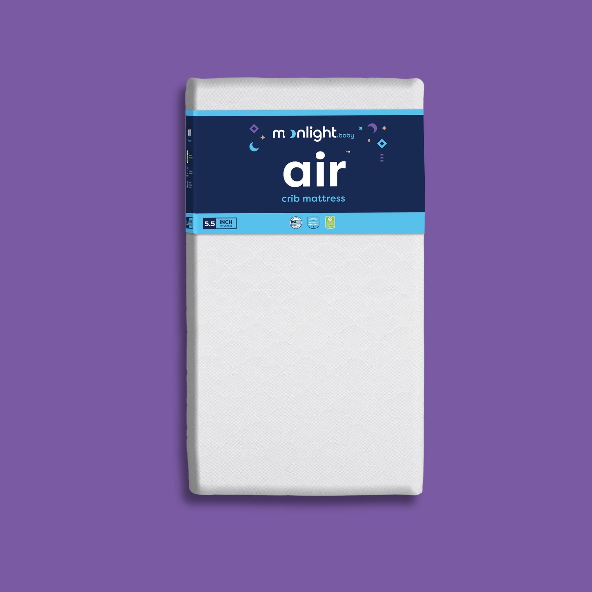 Moonlight Slumber | Air Crib Mattress