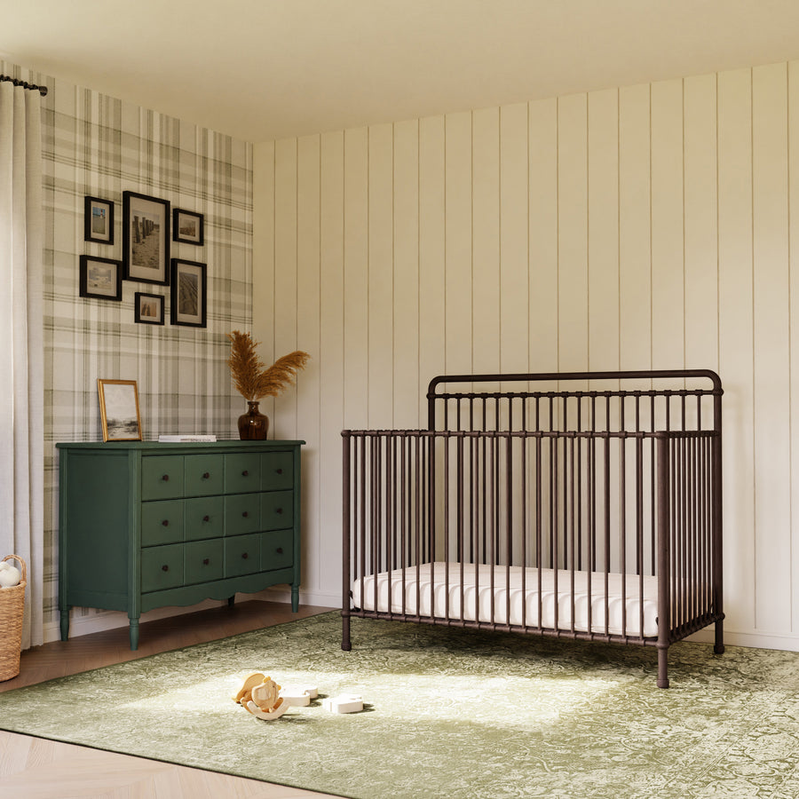 Namesake | Winston/Liberty | 3-in-1 Convertible Crib & 6-Drawer Double Dresser