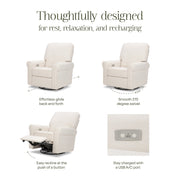 Monogram by Namesake Monroe Power Recliner & Swivel Glider